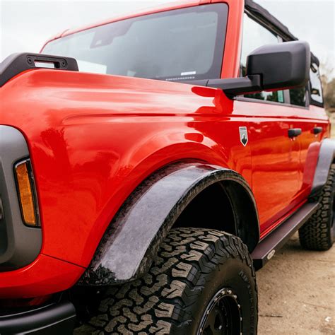 2021 ford bronco aftermarket fenders.